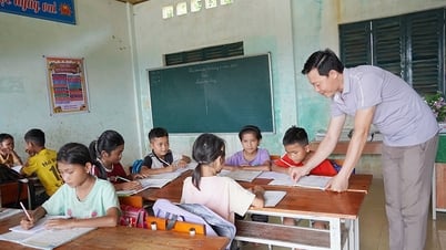 Những lớp học ghép nơi đại ngàn Trường Sơn