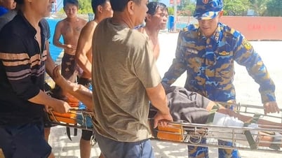 Quân y đảo Sinh Tồn cấp cứu kịp thời cho ngư dân bị vỡ xương bánh chè