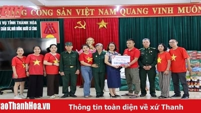 Hội thiện nguyện từ tâm Hải Phòng tặng quà  cho người có công và trẻ mồ côi Thanh Hóa