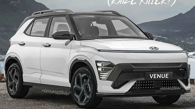 Hyundai Venue 2026 mới lộ diện, thiết kế to ngang Kia Seltos