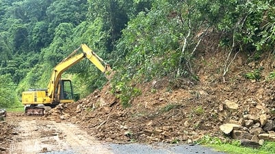 Khẩn trương khắc phục sạt lở, ngập úng do ảnh hưởng bão số 1