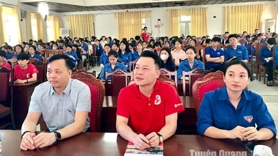 More than 300 volunteers trained to donate blood in response to the "Red Journey" Program in 2025