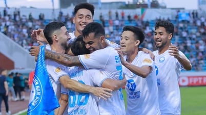 25-й тур V-League: ждем, когда Нам Динь поднимет над головой кубок, объявлено о переходе в низшую лигу