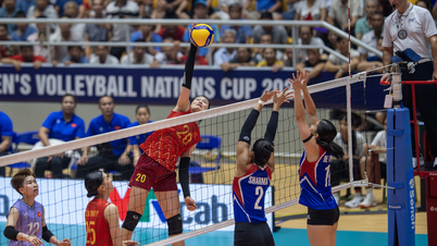 Tras vencer fácilmente a Filipinas, el equipo femenino de voleibol de Vietnam ganó la Copa de Naciones AVC