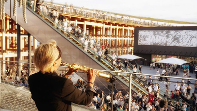 Saxophonist Bao Anh auf Tournee zur EXPO 2025