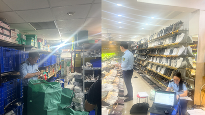 Tạm giữ 2.570 sản phẩm giầy dép trị giá hơn 2,4 tỷ đồng