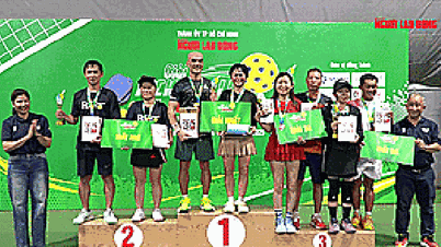 Vinh danh các VĐV đoạt Giải Pickleball Báo Người Lao Động lần 1-2025