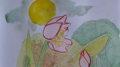 ព្រះច័ន្ទរះពីផ្កា