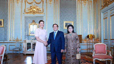 Thủ tướng Phạm Minh Chính và Phu nhân chào xã giao Công chúa Kế vị Thụy Điển