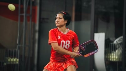 Athlete Huyen Trang: "My whole family is very excited to participate in the Dan Tri pickleball tournament"