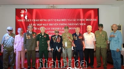 កិច្ចប្រជុំដើម្បីអបអរសាទរខួបលើកទី 70 នៃការបង្កើតកងពលធំលេខ 324