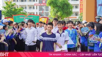 Hà Tĩnh công bố điểm chuẩn vào lớp 10 năm học 2025 - 2026