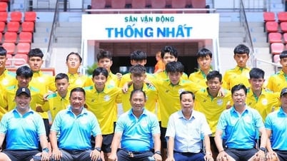U15 TP HCM làm lễ xuất quân
