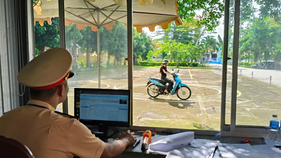 Bình Thuận: 230 thí sinh dự kỳ sát hạch lái xe đầu tiên do công an tổ chức