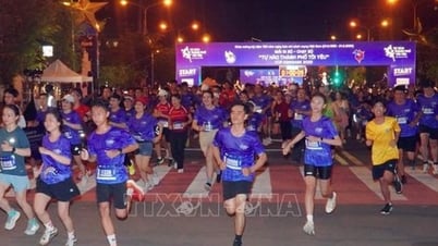 Hơn 5.000 người tham gia Giải đi bộ - chạy bộ 'Tự hào Thành phố tôi yêu'