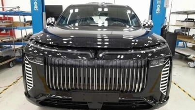 Leaked real photos of VinFast VF 9 special edition