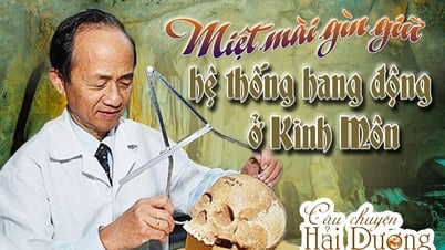 Diligently preserving the cave system in Kinh Mon