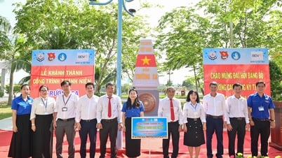 Trường Cao đẳng Kỹ thuật Công nghệ Nha Trang khánh thành công trình thanh niên "Trường Sa trong trái tim tôi"