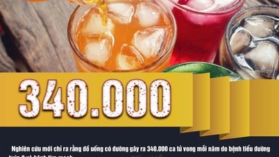 설탕이 많은 음료로 인해 매년 34만 명이 사망합니다.