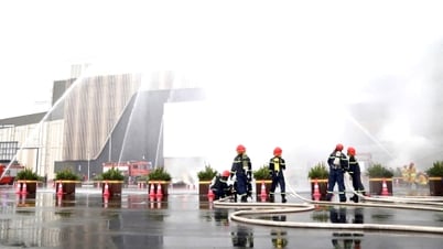 Chuẩn bị thực tập chữa cháy, cứu nạn quy mô lớn tại Aeon Mall Huế