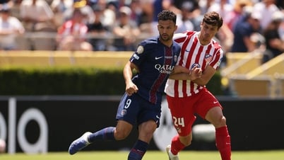 PSG - アトレティコ・マドリード（ハー​​フタイム）0-0：スローゲーム