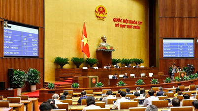 Sáng 16/6, Quốc hội biểu quyết thông qua Nghị quyết về sửa đổi một số điều của Hiến pháp