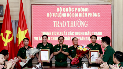 Bộ tư lệnh Bộ đội Biên phòng khen thưởng thành tích xuất sắc trong đấu tranh vụ án vận chuyển trái phép vàng