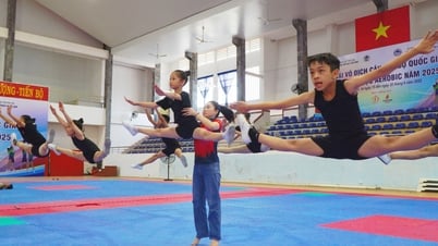 GIẢI VÔ ĐỊCH CLB QUỐC GIA MÔN THỂ DỤC AEROBIC NĂM 2025: Chủ nhà Phú Yên nỗ lực nằm trong tốp đầu