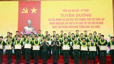 Tổng cục Hậu cần - Kỹ thuật tuyên dương các tập thể, cá...