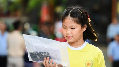 សិស្សជាង 4,800 នាក់នៅទីក្រុងហូជីមិញបានប្រឡងចូលរៀនថ្នាក់ទី 6 នៅសាលា Tran Dai Nghia ជាមួយនឹងសមាមាត្រប្រកួតប្រជែង 1/14 ។