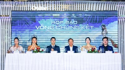 Họp báo vòng chung kết cuộc thi Hoa hậu Hoàn vũ Việt Nam 2025