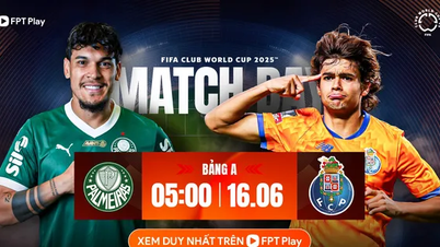 Trực tiếp Palmeiras vs Porto, 05h00 ngày 16/6: Chờ đợi mưa bàn thắng