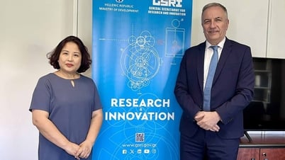 Việt Nam-Hy Lạp đẩy mạnh hợp tác trong nghiên cứu, ứng dụng phát triển công nghệ và đổi mới sáng tạo