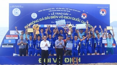 Bế mạc Giải bóng đá bãi biển VĐQG 2025