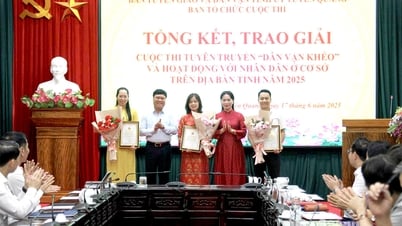 Tổng kết Cuộc thi tuyên truyền Dân vận khéo và hoạt động với Nhân dân ở cơ sở năm 2025