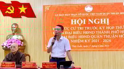 Cử tri kiến nghị các vấn đề liên quan đến hạ tầng và giải phóng mặt bằng