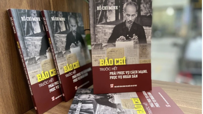 Phát hành sách 'Báo chí trước hết phải phục vụ cách mạng, phục vụ nhân dân'