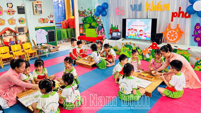 Nam Dinh City Education Department builds child-centered kindergarten