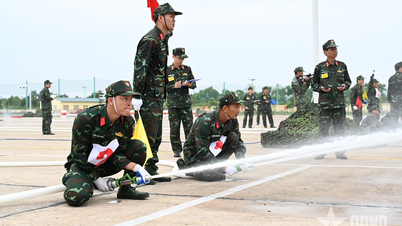 Hội thao phòng cháy, chữa cháy toàn quân năm 2025: Nâng cao năng lực ứng phó cháy, nổ trong mọi tình huống