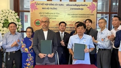 Construction of a Multi-purpose House in the Ho Chi Minh Relic Complex in Thailand begins