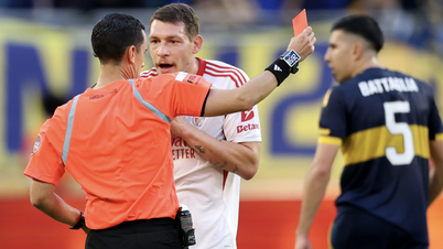 Latin football war, Boca Juniors held Benfica to a 4-goal, 3-red-card draw