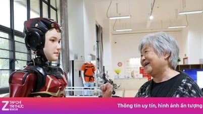 Dùng robot dể chăm sóc người cao tuổi ở Trung Quốc