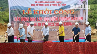 Khởi công xây dựng phòng học vùng khó khăn Sơn La