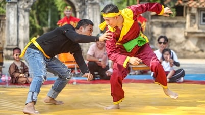 'Giang hồ màn ảnh' Duy Hưng đến Ninh Bình... đấu vật
