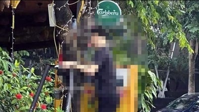 Young man found dead hanging in front of beer house in Hanoi