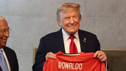 Ronaldo schickt US-Präsident Donald Trump ein Trikot mit einer besonderen Botschaft