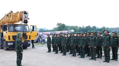 第二軍区は、500kVラオカイ-ヴィンイエン線の最も困難な建設ルートで「負担を分担」している