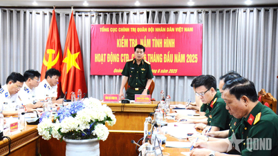 Tổng cục Chính trị kiểm tra hoạt động công tác Đảng, công tác chính trị tại Bộ tư lệnh Vùng Cảnh sát biển 2