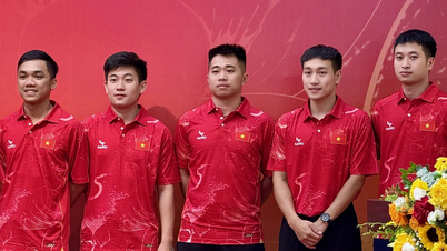 Đội tuyển bóng bàn Việt Nam có trang phục thi đấu mới