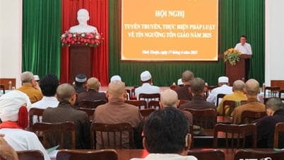 Hội nghị tuyên truyền, thực hiện pháp luật tín ngưỡng, tôn giáo năm 2025